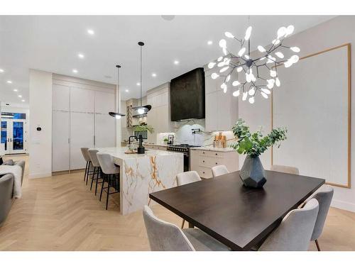 2326 3 Avenue Nw, Calgary, AB - Indoor Photo Showing Dining Room