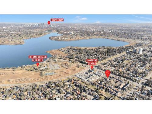 802-2520 Palliser Drive Sw, Calgary, AB - Outdoor With Body Of Water With View