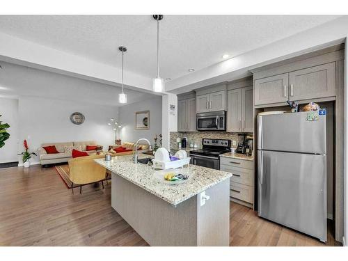 226 Saddlelake Terrace Ne, Calgary, AB - Indoor Photo Showing Kitchen With Stainless Steel Kitchen