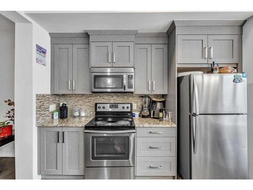 226 Saddlelake Terrace Ne, Calgary, AB - Indoor Photo Showing Kitchen With Stainless Steel Kitchen