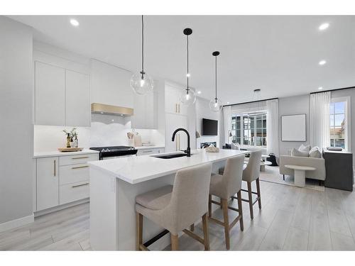 826 81 Street Sw, Calgary, AB - Indoor Photo Showing Kitchen With Upgraded Kitchen