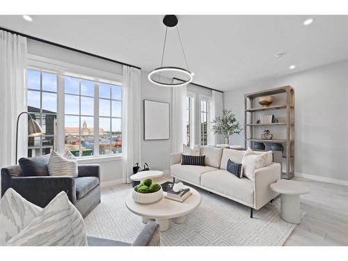 826 81 Street Sw, Calgary, AB - Indoor Photo Showing Living Room