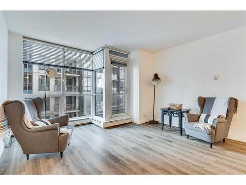 504-315 3 Street Se, Calgary, AB - Indoor Photo Showing Living Room