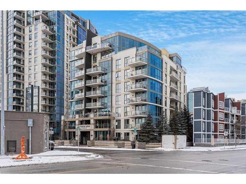 504-315 3 Street Se, Calgary, AB - Outdoor With Balcony With Facade