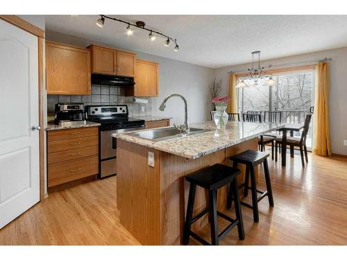 106 Royal Birch Gardens Nw, Calgary, AB - Indoor Photo Showing Kitchen With Double Sink