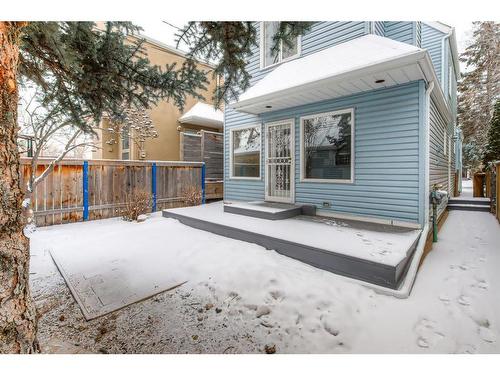 2204 2 Avenue Nw, Calgary, AB - Outdoor With Deck Patio Veranda