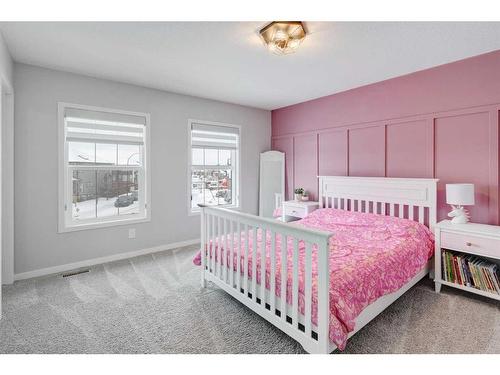 45 Legacy Woods Place Se, Calgary, AB - Indoor Photo Showing Bedroom