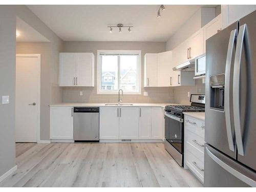 151 Redstone Drive Ne, Calgary, AB - Indoor Photo Showing Kitchen