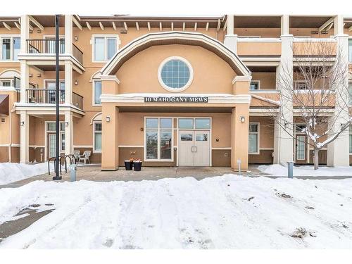 408-10 Mahogany Mews Se, Calgary, AB - Outdoor With Facade