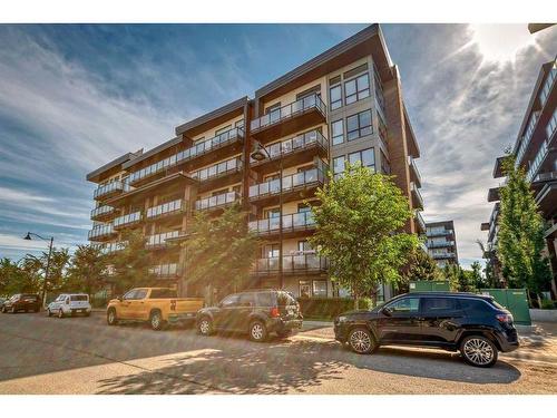 507-2231 Mahogany Boulevard Se, Calgary, AB - Outdoor With Balcony With Facade