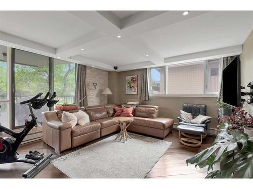 2C-133 25 Avenue Sw, Calgary, AB - Indoor Photo Showing Living Room