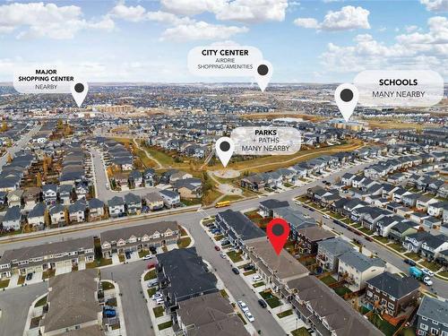 345 Hillcrest Square Sw, Airdrie, AB -  With View