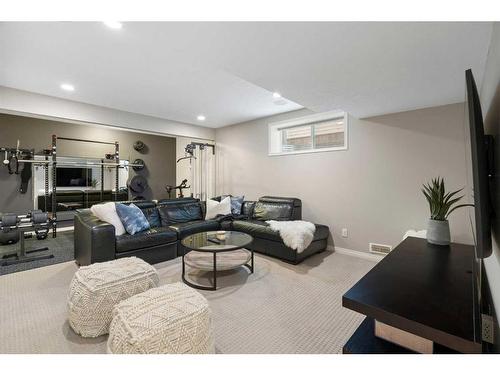 126 Cranarch Close, Calgary, AB - Indoor Photo Showing Basement