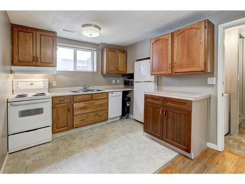 2435 23 Street Nw, Calgary, AB - Indoor Photo Showing Kitchen With Double Sink