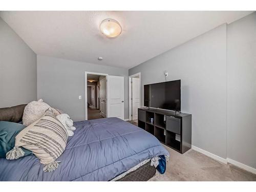 968 Seton Circle Se, Calgary, AB - Indoor Photo Showing Bedroom