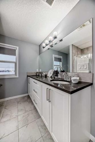 968 Seton Circle Se, Calgary, AB - Indoor Photo Showing Bathroom