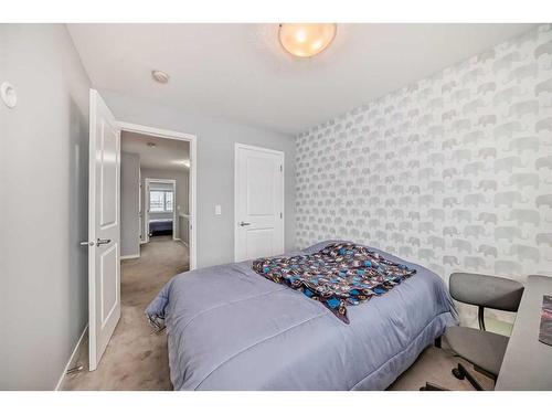 968 Seton Circle Se, Calgary, AB - Indoor Photo Showing Bedroom