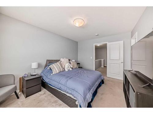 968 Seton Circle Se, Calgary, AB - Indoor Photo Showing Bedroom