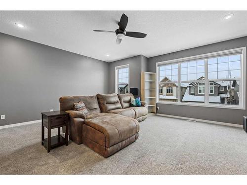 2224 Brightoncrest Green Se, Calgary, AB - Indoor Photo Showing Living Room