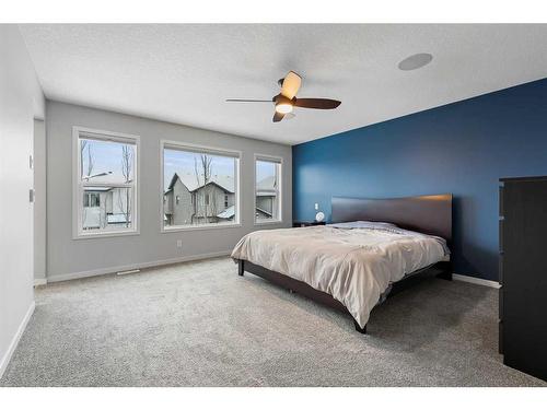 2224 Brightoncrest Green Se, Calgary, AB - Indoor Photo Showing Bedroom