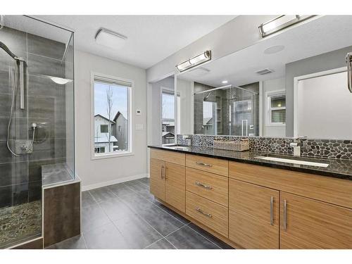 2224 Brightoncrest Green Se, Calgary, AB - Indoor Photo Showing Bathroom