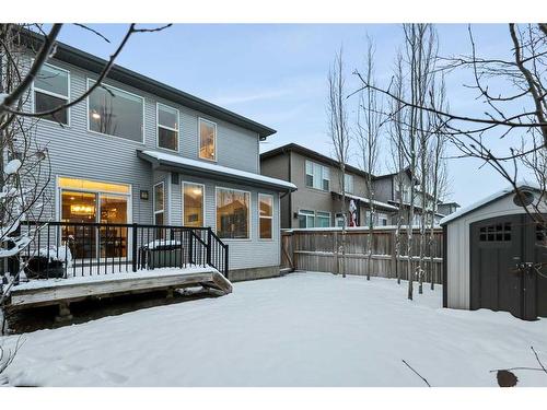 2224 Brightoncrest Green Se, Calgary, AB - Outdoor With Deck Patio Veranda