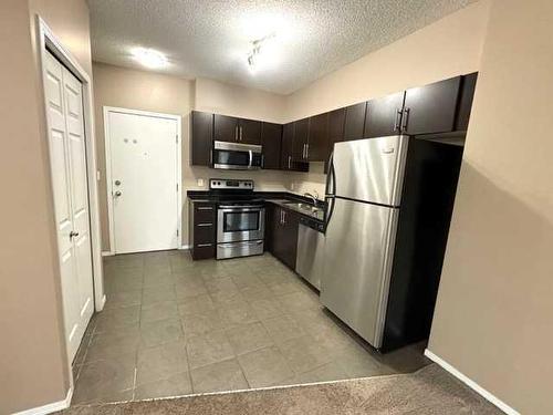 1208-325 3 Street Se, Calgary, AB - Indoor Photo Showing Kitchen With Stainless Steel Kitchen