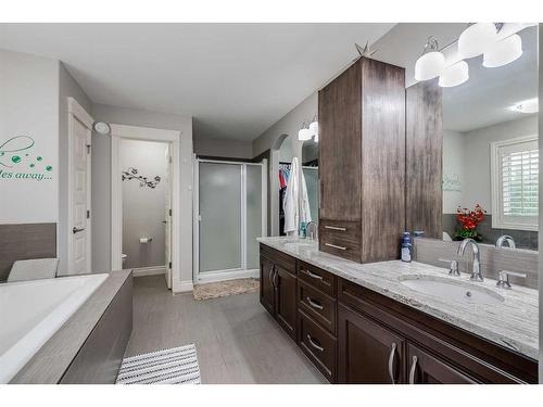 1093 Coopers Drive Sw, Airdrie, AB - Indoor Photo Showing Bathroom