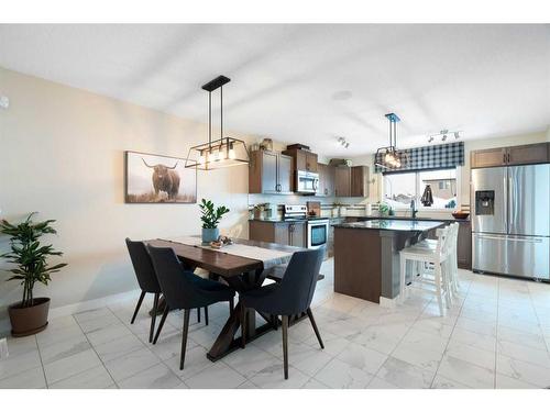 11 Skyview Ranch Lane Ne, Calgary, AB - Indoor Photo Showing Dining Room