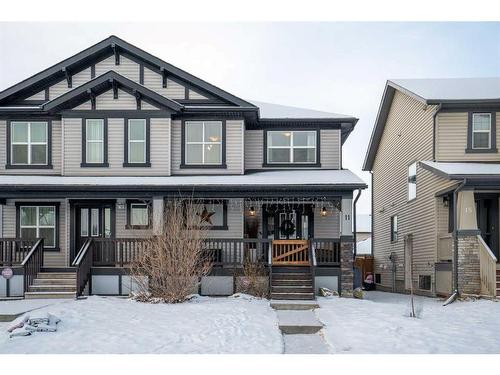 11 Skyview Ranch Lane Ne, Calgary, AB - Outdoor With Deck Patio Veranda With Facade