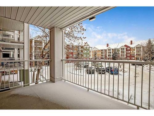 2221-10 Prestwick Bay Se, Calgary, AB - Outdoor With Balcony With Exterior