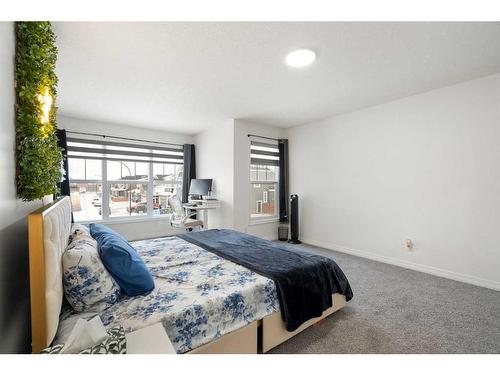 294 Seton Villas Se, Calgary, AB - Indoor Photo Showing Bedroom