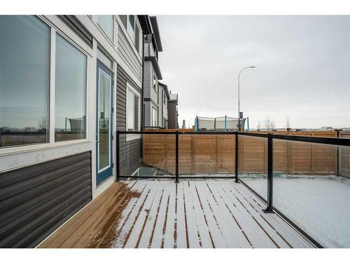 294 Seton Villas Se, Calgary, AB - Outdoor With Deck Patio Veranda With Exterior