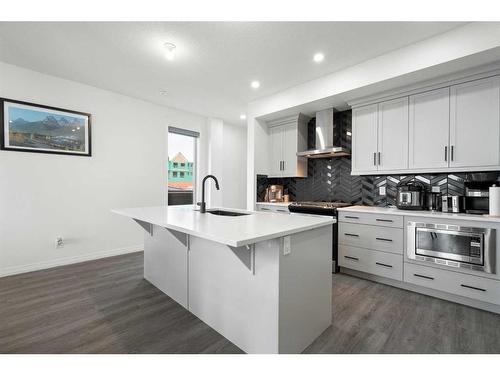 294 Seton Villas Se, Calgary, AB - Indoor Photo Showing Kitchen With Upgraded Kitchen