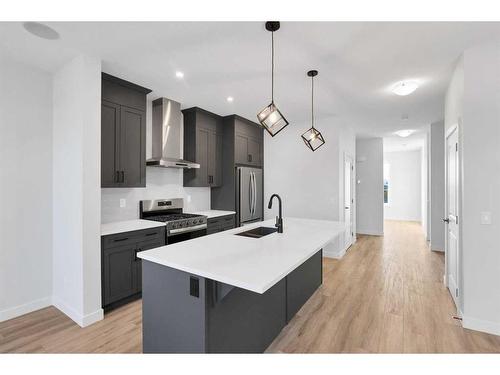 14620 24 Street Nw, Calgary, AB - Indoor Photo Showing Kitchen With Upgraded Kitchen