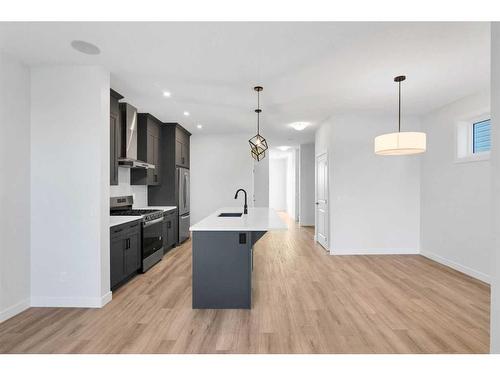 14620 24 Street Nw, Calgary, AB - Indoor Photo Showing Kitchen With Upgraded Kitchen