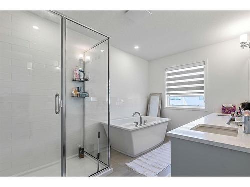 53 Copperhead Road Se, Calgary, AB - Indoor Photo Showing Bathroom