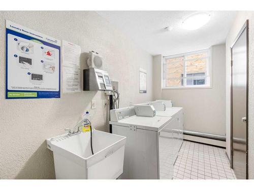 101-836 4 Avenue Nw, Calgary, AB - Indoor Photo Showing Laundry Room