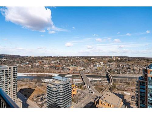 3004-930 6 Avenue Sw, Calgary, AB - Outdoor With View