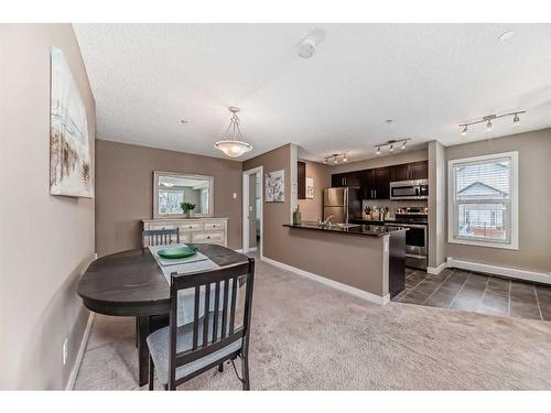 3101-1317 27 Street Se, Calgary, AB - Indoor Photo Showing Dining Room