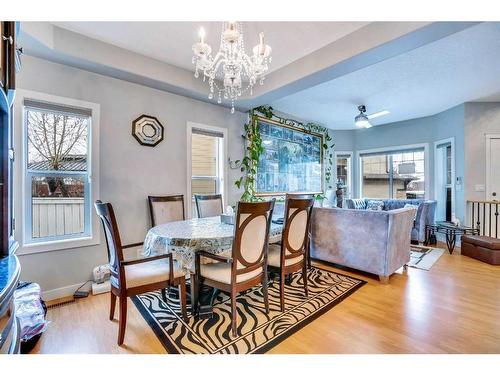 63 New Brighton Close Se, Calgary, AB - Indoor Photo Showing Dining Room