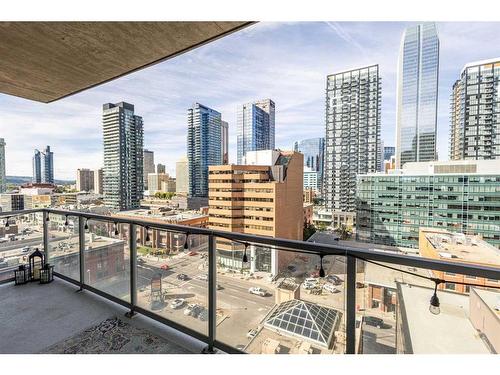 1103-530 12 Avenue Sw, Calgary, AB - Outdoor With Balcony With View