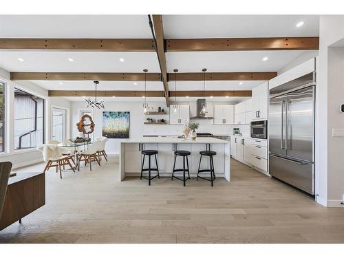 524 Scarboro Avenue Sw, Calgary, AB - Indoor Photo Showing Kitchen With Upgraded Kitchen