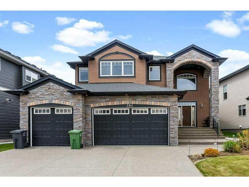 281 Kinniburgh Boulevard, Chestermere, AB - Outdoor With Facade