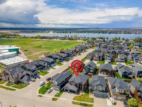 281 Kinniburgh Boulevard, Chestermere, AB - Outdoor With Body Of Water With View