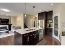 114 Sherwood Mount Nw, Calgary, AB  - Indoor Photo Showing Kitchen With Stainless Steel Kitchen With Double Sink With Upgraded Kitchen 