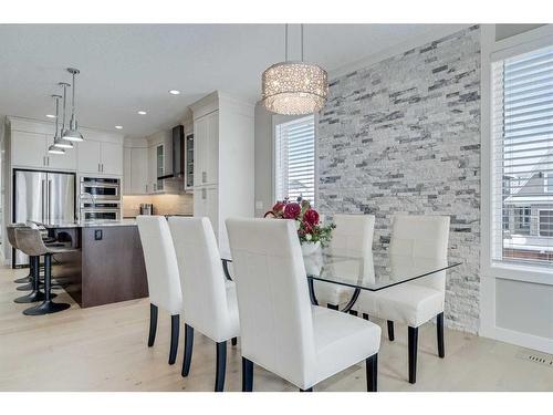 6 Cranbrook Circle Se, Calgary, AB - Indoor Photo Showing Dining Room