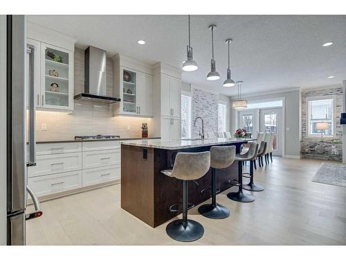 6 Cranbrook Circle Se, Calgary, AB - Indoor Photo Showing Kitchen With Upgraded Kitchen