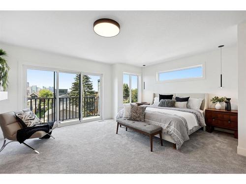 1423 Child Avenue Ne, Calgary, AB - Indoor Photo Showing Bedroom