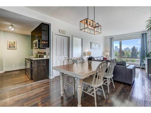 406-607 17 Avenue Nw, Calgary, AB - Indoor Photo Showing Dining Room